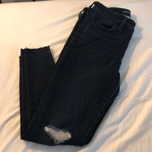 American Eagle mid rise skinny jeans